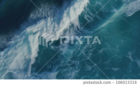 Ocean waves view, abstract seascape background Ocean waves view, abstract seascape background 106013318