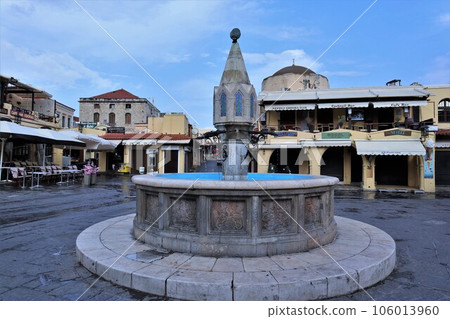 Rhodes Island, Hippocrates Square and Castellania Fountain 106013960