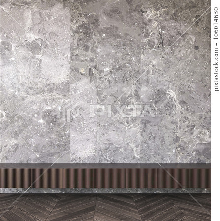 Japandi boho grey stone interior hallway with dark wooden commode background. Light modern australian living room with marble. 3d rendering mock up. High quality 3d illustration Japandi boho grey stone interior hallway with dark wooden commode background. Light modern australian living room with marble. 3d rendering mock up. High quality 3d illustration 106014630