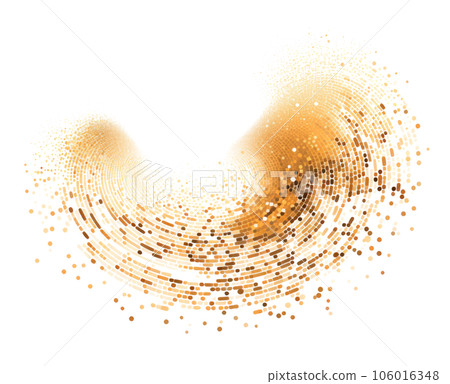 Gold glitter, confetti and powder. Gold glitter, confetti and powder. 106016348