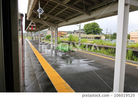 JR九州鹿兒島本線八代站至熊本站的多雲天氣（2022年） 106019520