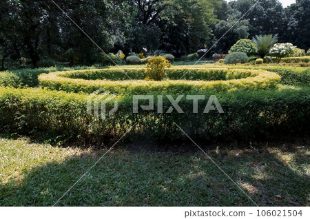 Landscape design. Stone steps with flower garden for background Landscape design. Stone steps with flower garden for background 106021504