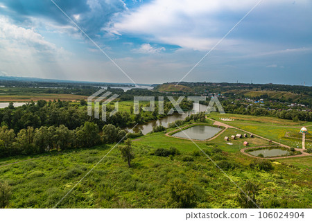 The famous Shishkin ponds in Yelabuga. Tatarstan The famous Shishkin ponds in Yelabuga. Tatarstan 106024904