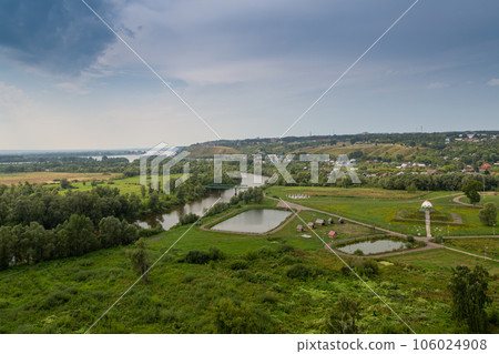 The famous Shishkin ponds in Yelabuga. Tatarstan 106024908