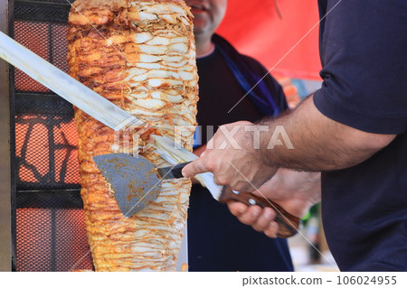 Doner Kebab Kitchen Car Lunch Doner Kebab Kitchen Car Lunch 106024955