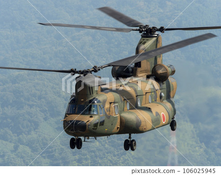 JGSDF transport helicopter CH-47JA Chinook JGSDF transport helicopter CH-47JA Chinook 106025945