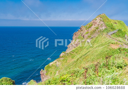 (北海道)夏季的神威岬 ・海岸線 (北海道)夏季的神威岬 ・海岸線 106028688