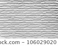 white brick exterior wall background 106029020