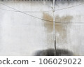 Grunge background of old concrete exterior wall 106029022