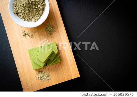 fresh and soft matcha green tea chocolate fresh and soft matcha green tea chocolate 106029575
