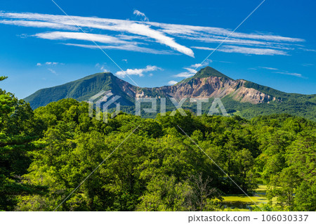 《Fukushima Prefecture》Urabandai in summer, Nakasenuma with lush greenery 《Fukushima Prefecture》Urabandai in summer, Nakasenuma with lush greenery 106030337