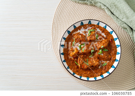 chicken tikka masala spicy curry meat food chicken tikka masala spicy curry meat food 106030785