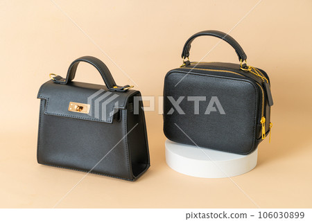 beautiful woman leather fashion bag 106030899