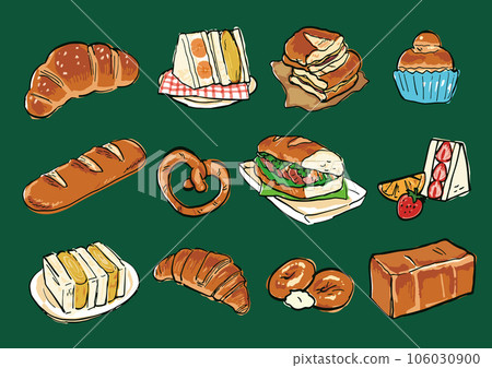 麵包手寫插圖集 106030900