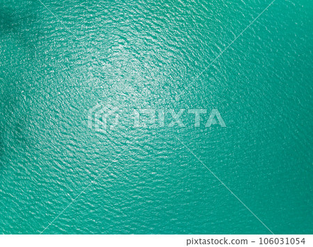 Beautiful sea summer landscape, Waves sea water surface, High quality sea top view, Bird's eye view ocean ,Sea ocean waves background 106031054