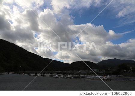 Sky on water surface 106032963