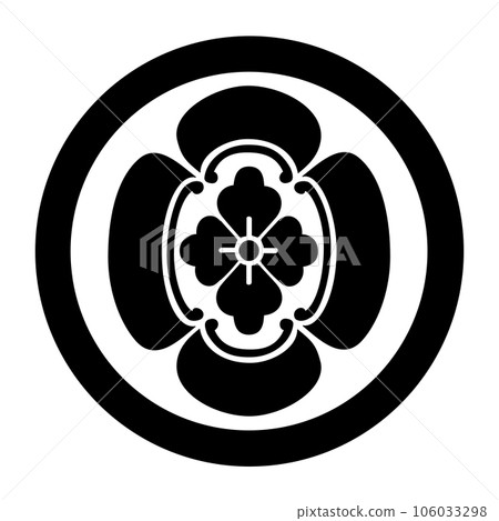 瀧川一益的家徽、圓圈和黃瓜 106033298