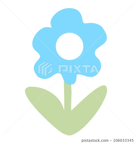 flower blue pastel , element , cute flower blue pastel , element , cute 106033345