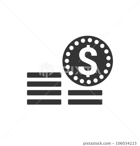 Dollar Coins icon Dollar Coins icon 106034223