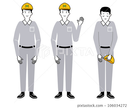 工作服男3姿勢套裝 工作服男3姿勢套裝 106034272