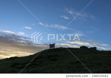 笹峰山頂的夜景 笹峰山頂的夜景 106034482