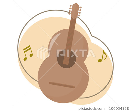 guitar. vector illustration 106034538