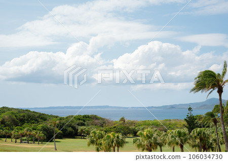 Panoramic view of Eluanbi Park and seascape in Kenting, Taiwan Panoramic view of Eluanbi Park and seascape in Kenting, Taiwan 106034730