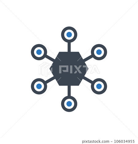 Social networking icon 106034955