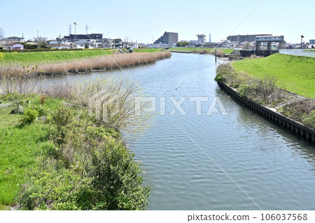 Kawaguchi Stroll: Shiba River and Tate River Confluence Point Kami Aoki, Kawaguchi City Kawaguchi Stroll: Shiba River and Tate River Confluence Point Kami Aoki, Kawaguchi City 106037568