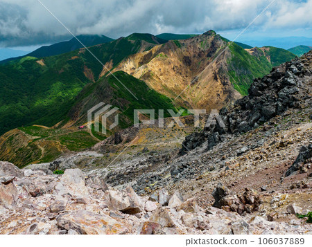 從那須山眺望朝日山 106037889