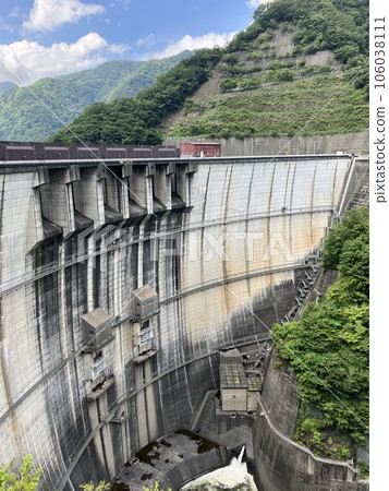Kawaji Dam _ Tochigi Prefecture _ Nikko City _ Kawauchi Onsen _ Summer _ Fine weather 106038111