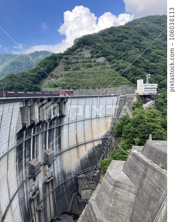 川地水壩_栃木縣_日光市_河內溫泉_夏天_晴天 川地水壩_栃木縣_日光市_河內溫泉_夏天_晴天 106038113