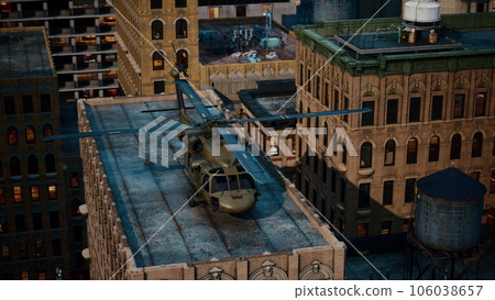Military helicopter in New York City 106038657