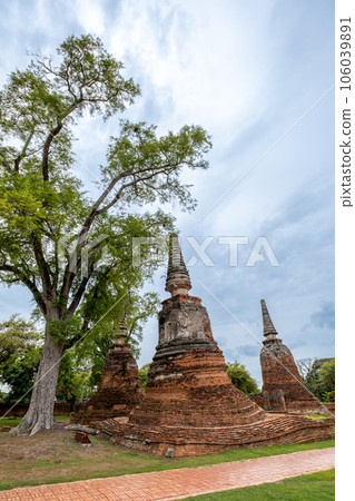 泰國大城府的 Wat Phra Si Sanphet 佛教遺址 106039891