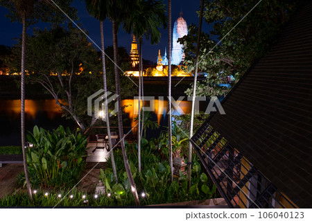 Wat Phut Thai Sawan Buddhist ruins in Ayutthaya, Thailand 106040123
