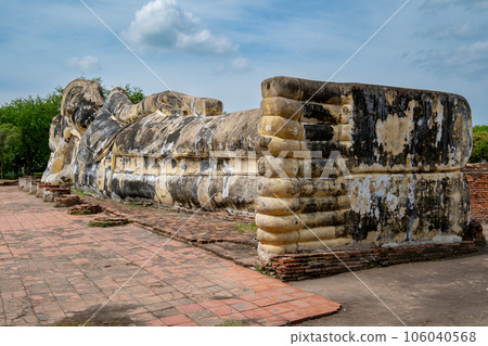 泰國大城府的 Wat Lokaya 星佛教遺址 泰國大城府的 Wat Lokaya 星佛教遺址 106040568