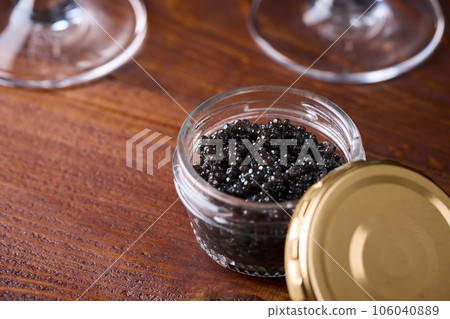 Bottled caviar 106040889