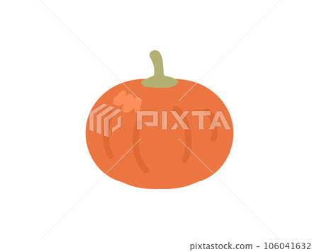 Pepo南瓜插畫素材，萬聖節南瓜 106041632