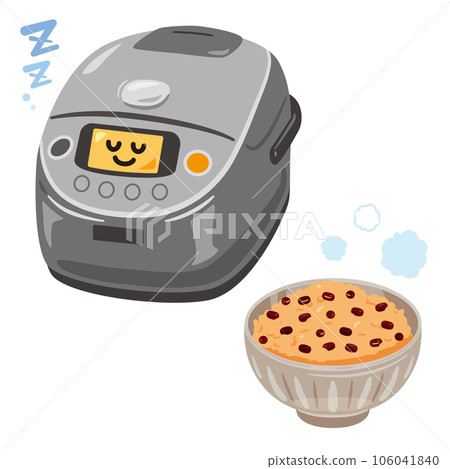 酵素糙米在電飯鍋中保溫 酵素糙米在電飯鍋中保溫 106041840