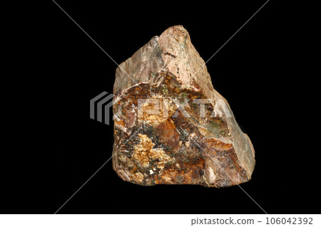 macro stone mineral jasper on black background 106042392
