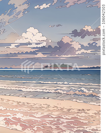 藍色的海 106042503