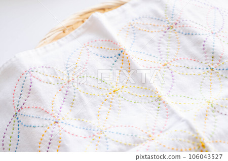 Sashiko 景泰藍 Tsunagi 洗碗巾 106043527