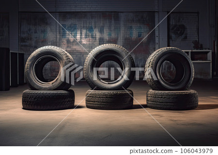 Modern Tire Trio 106043979