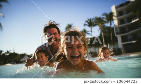 Unforgettable Family Water Fun at Hotel Resort 106044722