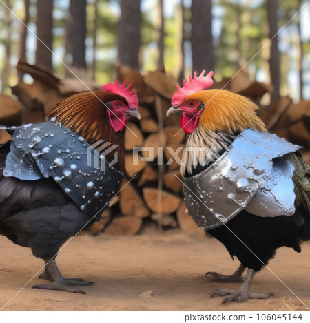 Battle Chickens Ready for War 106045144