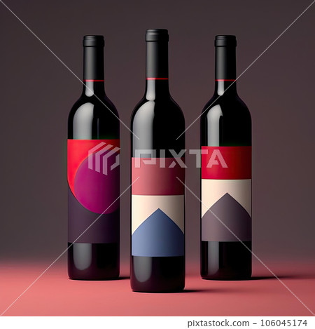 Elegantly Simple Red Wine Label Design Elegantly Simple Red Wine Label Design 106045174