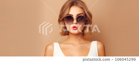 Sunglasses Style against Beige Sunglasses Style against Beige 106045299