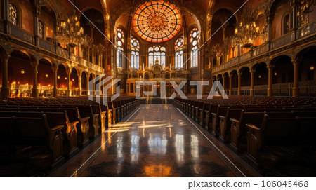 Masterful Stained Glass and Towering Dome Masterful Stained Glass and Towering Dome 106045468