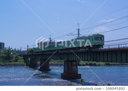 京都府宇治市宇治河和鐵橋 106045892