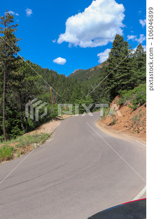Helen Hunt Falls Colorado Hiking trails thru waterfalls 106046899